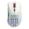 Souris gaming - glorious pc gaming race - model d- wireless - 19000 dpi - 6 boutons programmables - blanc mat