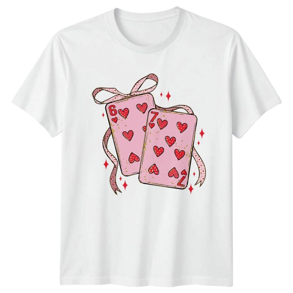 Puppy Dog Hearts Graphic Unisex Tee Unisexs Unisexs Graphic TShirt S