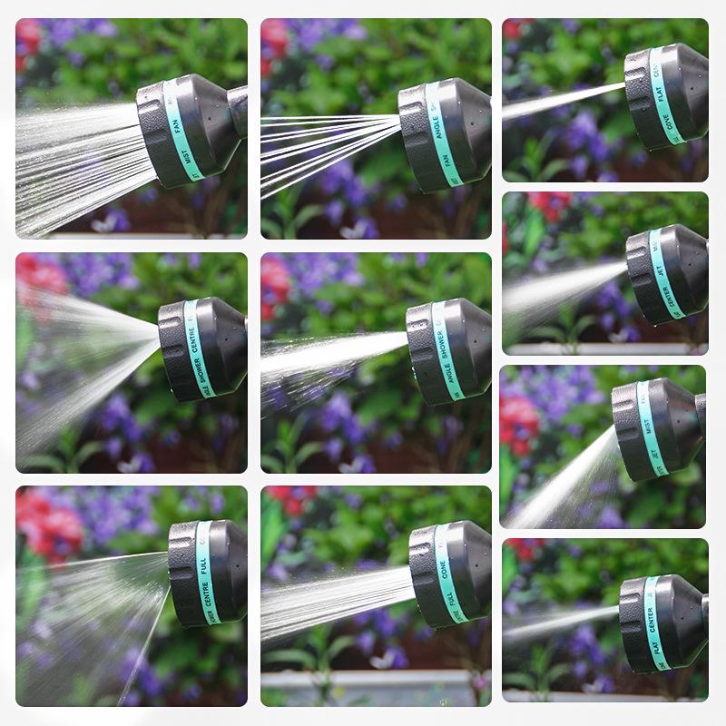 High-Pressure Spray Gun for Car Washing, Garden Watering, and Window Cleaning. Connects to Tap Water for Multiple Uses.