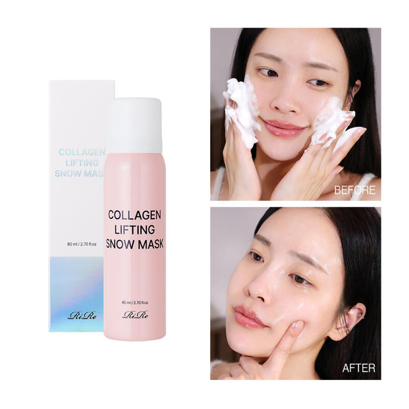 RIRE Collagen Lifting Snow Mask/No-Wash Bubble Pack Collagen Lifting Snow Mask