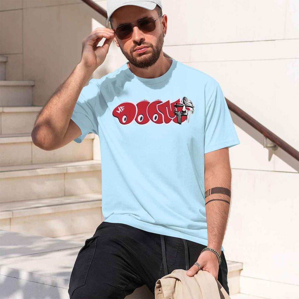 Graffiti Style Unisexs TShirt With Gue Logo And Helmet Design For Casual Wear In Spring And Summer Perfect Gift For Teenagers And