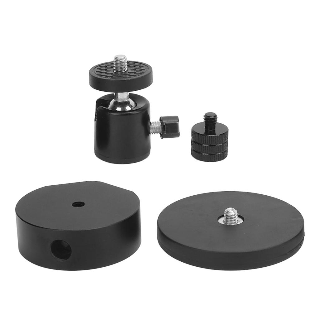 Satelliten-Dachgepäckträger-Halterung Aluminiumlegierung Winddicht Magnetisch Stark Tragfähig für Eisenoberflächen Auto Wohnmobil Anhänger