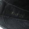 Great LOUIS VUITTON Sneakers Logo Socks Black Women 37.5 Used
