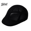 Lehká kšiltovka na ochranu před sluncem Unisex Retro klobouk Prodyšná síťovina Fedora Pro každodenní dojíždění Měkký polyesterový plážový klobouk Skládací Jednobarevný Krátký okraj