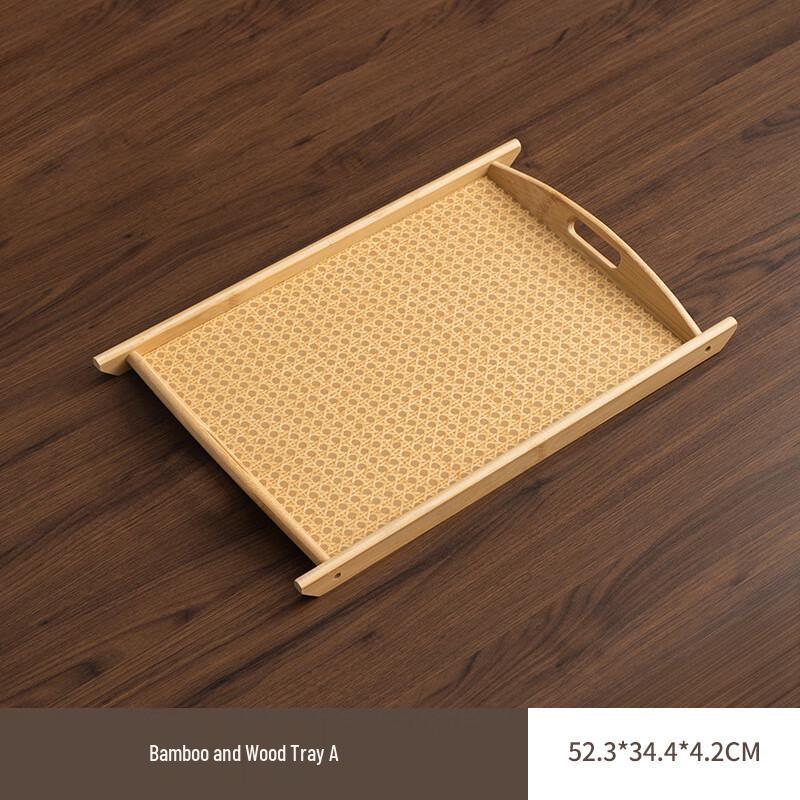 Bamboo Rectangular Serving Tray