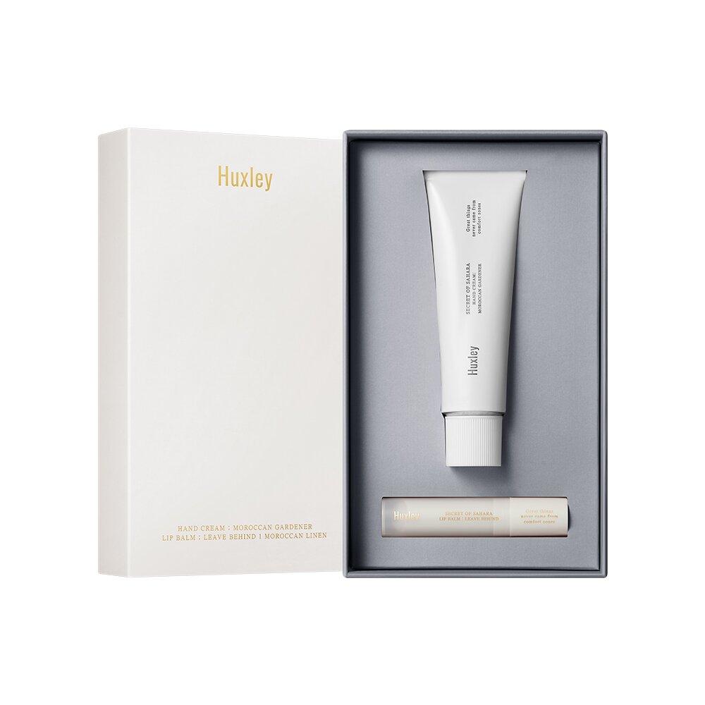 Huxley Hand Cream & Lip Balm Duo Choose 1 out of 3 options