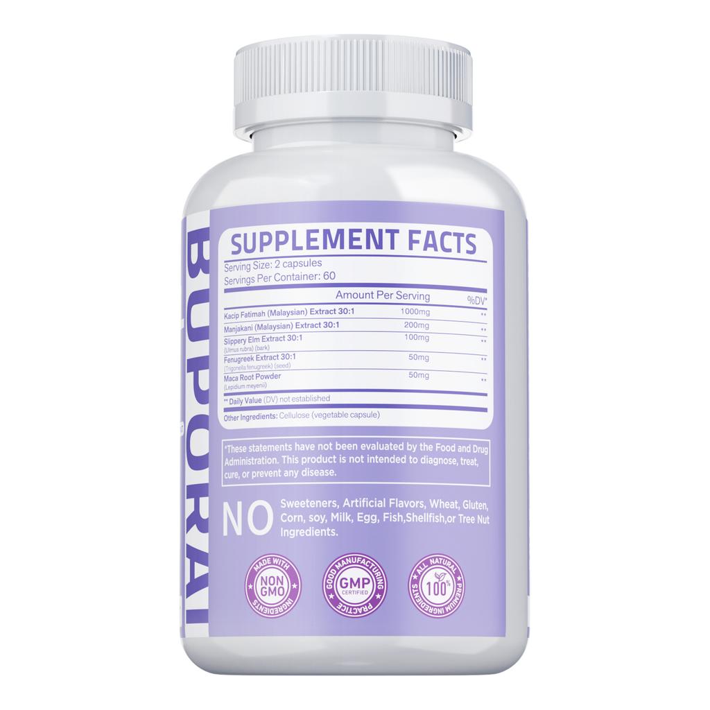 Buporai - Manjakani 30:1 Extract Supplement - Women's Intimate Health