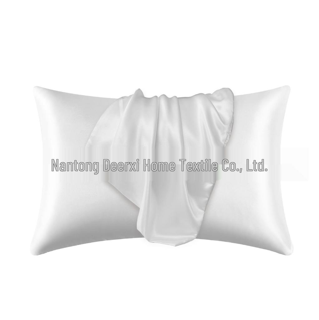Silk Satin Envelope Pillowcase Pair for Cross-Border Trade