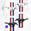 Car 3D Metal Badges Fender Side Stickers Running Horse Styling