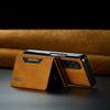 2 in 1 Detachable Leather Cards Holder Wallet Cover For Samsung Galaxy Z Fold 6 5 4 5G Fold4 Fold3 Magnetic Card Bag Stand Case