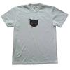 Grunge Cat Comfort Colors T-Shirt | Grunge Goth Unisex Graphic Cat Tee