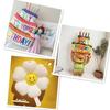 Colorful Three-Layer Cake Balloon - Birthday Party & Photo Prop Decoration