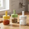 Sealed Salt Storage Box Leak-proof Spice Jar Practical Glass Seasoning Bottle Countertop
