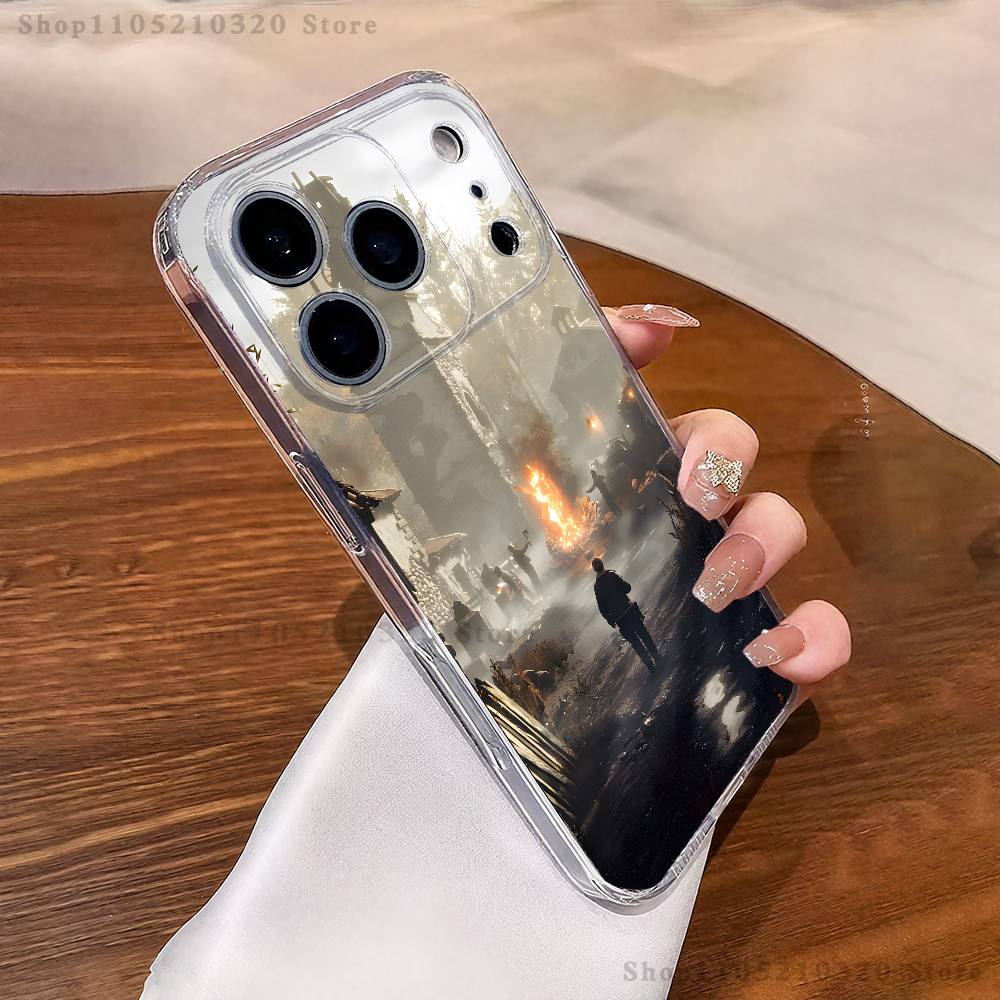 Game R-Resident E-Evil Video Phone Case iPhone17 16 15 14 13 12 11 Pro Max Plus Mini Clear Full Back Cover Silicone Soft Shell iPhone13PROMAX