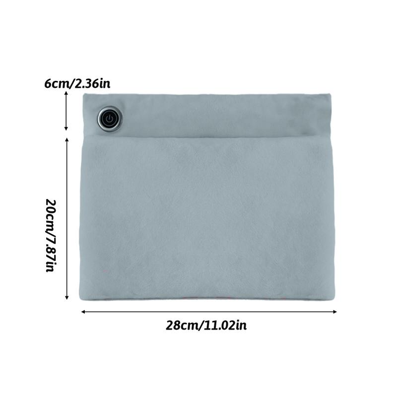 Electric Hand Warmers Rechargeable Plush Graphene Hand Warmer Fast Heated Insulated Folding Blanket USB Rechargeable For Women