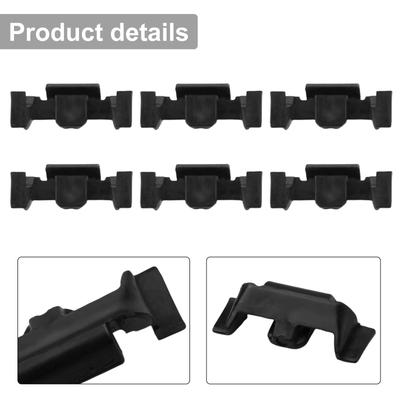 6 Pack Headlight Trim Ring Clips Compatible with For Mini For Cooper F56 Models