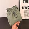 Nylon Crossbody Bag Soft Mini Phone Wallet Multifunctional Square Shoulder Bag Crossbody Purse Canvas Purse
