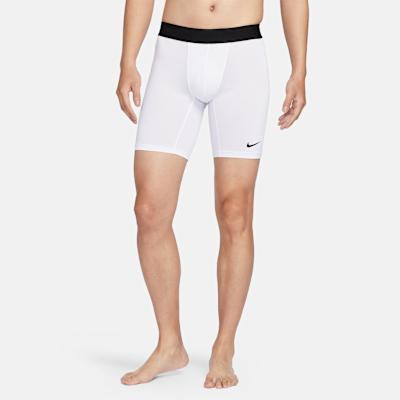 Nike Pro Dri FIT Sports Shorts Men s White M