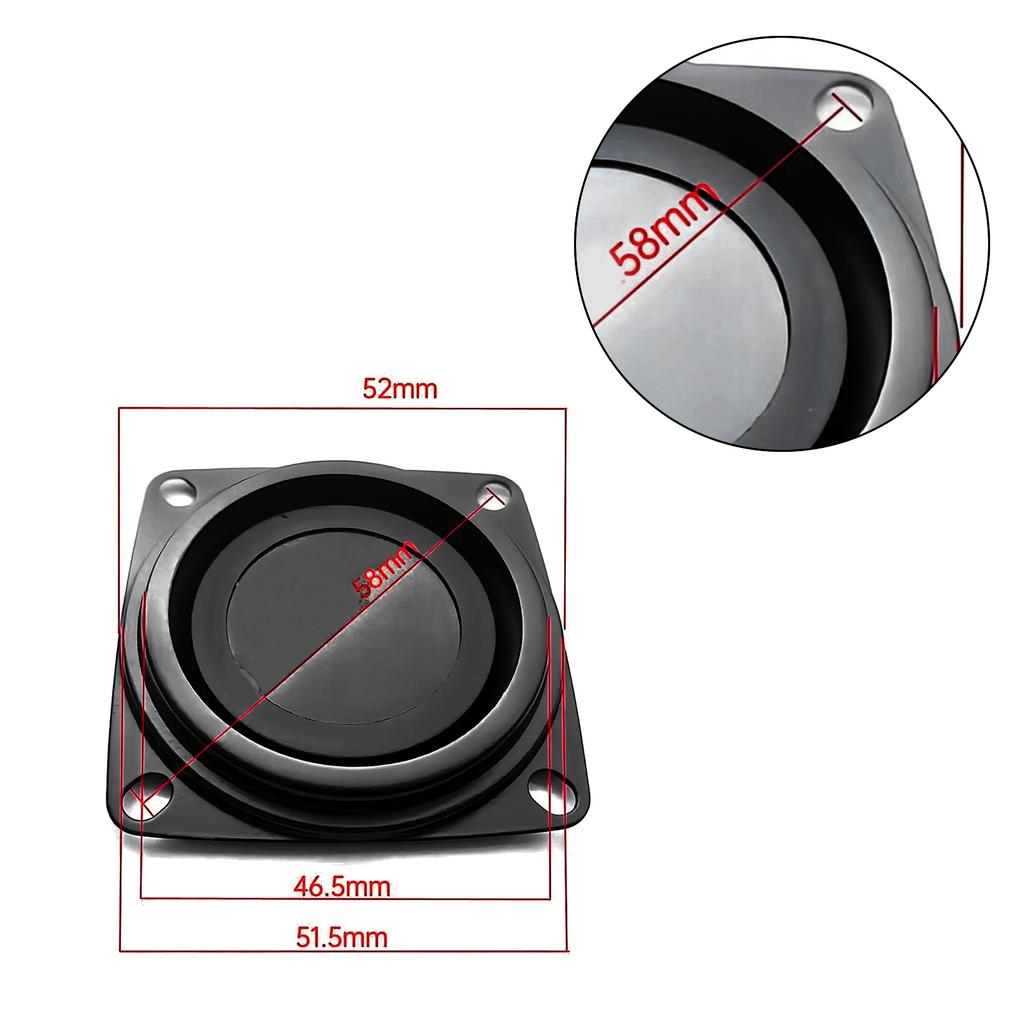 Durable 2/3/4inch Diaphragm Replacement Bass Voice Coil Speaker Horn DIY Repair Component Vibration Plates Speaker Plate