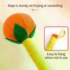 1PCS  Coarse Cloth Ai Cao Meridian Massage Hammer Persimmon-Shaped Handheld Tool For Full Body Therapy Neck, Shoulder