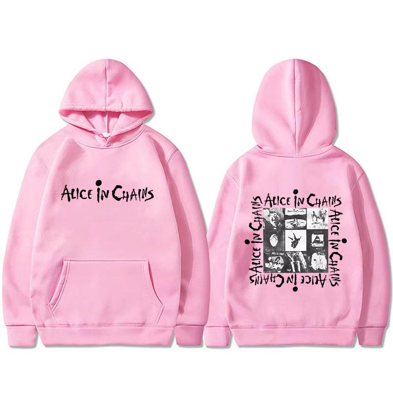 Rock Band Alice in Chains Album Graphic Hoodie Men Women Casual Oversized Pullover Hoodies Men's Streetwear