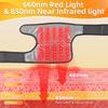 LED Knee Massage Heating Vibration Massage Electric Knee Pad Leg Joint  Heating Pad BraceMuscle Relax 3 In 1 660&850nm
