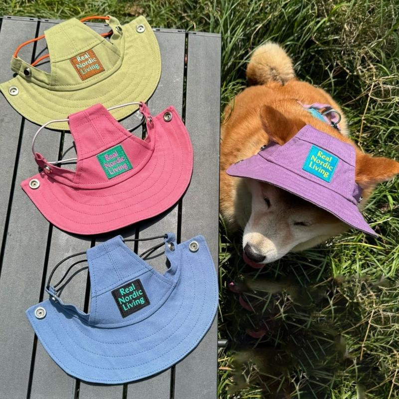 Companion Animal Shade Hat with Arched Bill Front and Pull Cord Wear for Bright Walks, Day Use, Park Days and Travel