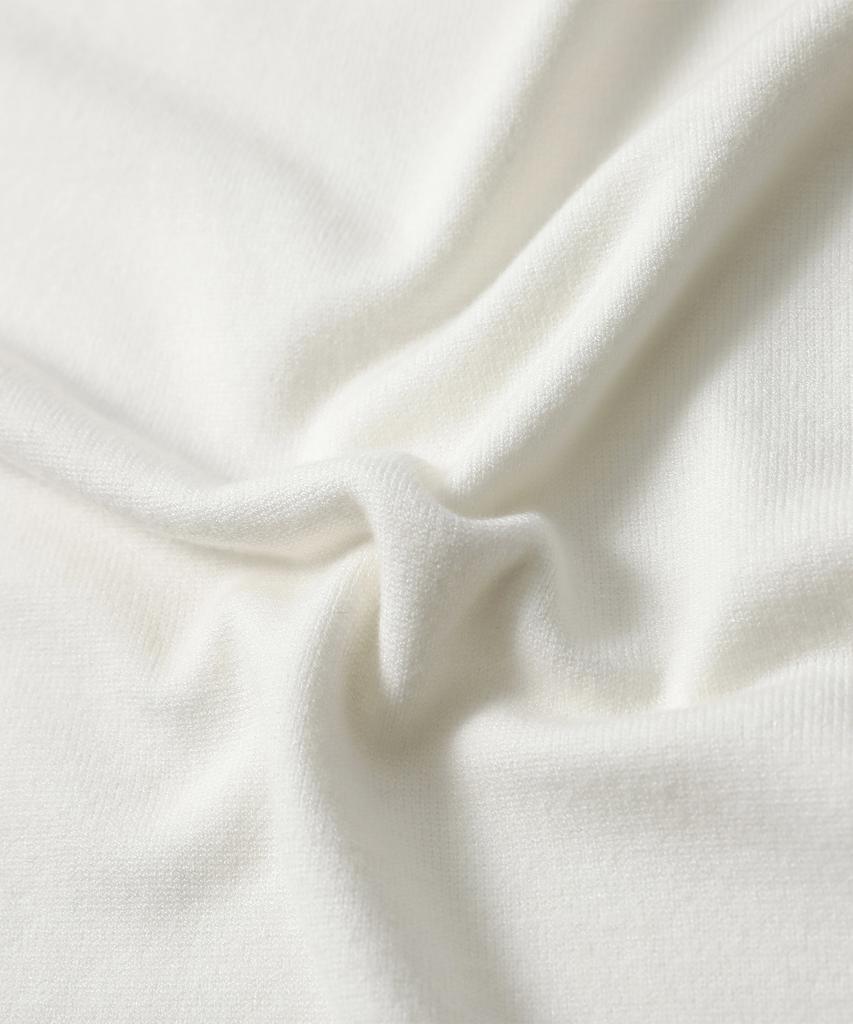 ADHOC Men'S Mock Neck Sweater (Ivory) (Hbalk90)