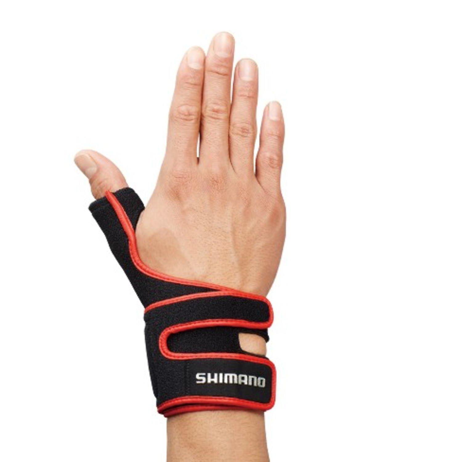 

SHIMANO Gloves Wrist Support Gloves Red XL Fishing Gloves (Right Hand) GL-05RQ
