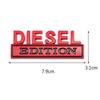 Diesel Logo Edition Emblem Badge Front Hood Grille Car Sticker for Jeep Compass Renegade Ford RS200 F150 F250 F350 Silverado RAM AF3
