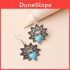 Vintage Geometric Alloy Earrings For Women With Gold Plating And Animal Design For Gift Giving
