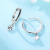 HOT Sale 925 Sterling Silver Pet Paw Print Tassel Earrings Cute Cat Dog Design for Women Girls Fashion Party Jewelry Gift