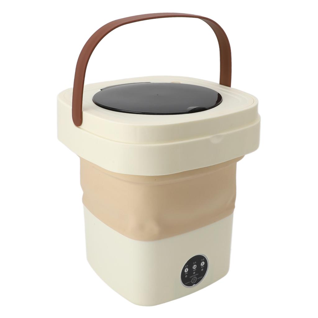 Portable Washing Machine 8.5L Large Capacity Foldable Laundry Machine Mini Washing Machine for Baby Clothes Underwear