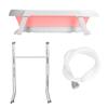 2-in-1 Foldable Dog Bathtub with Stand, Portable Pet Washing Station for Small Medium Dogs