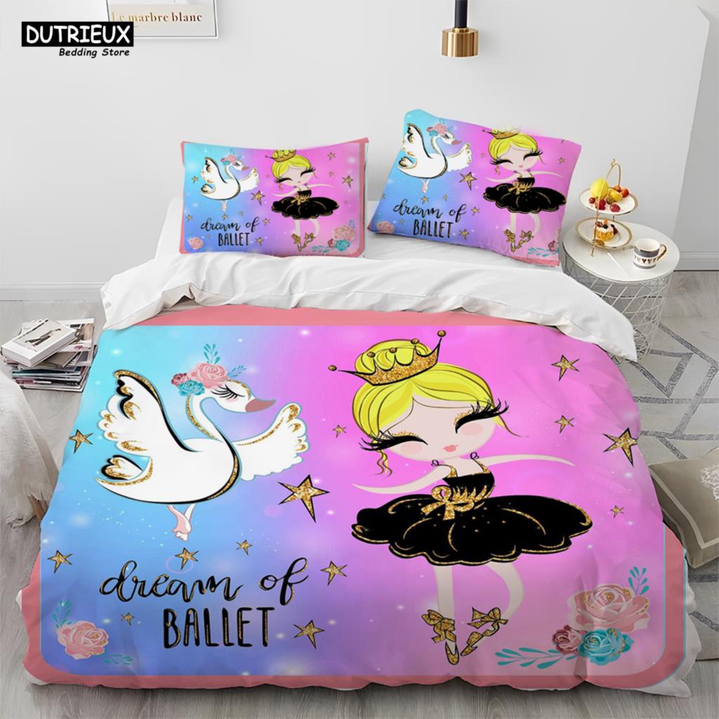 3D Bed set Beautiful Beach Bedding Bed Sets Modern Quilt Cover+pillowcases Winter California King Bedding Sets Jogo De Cama Bed