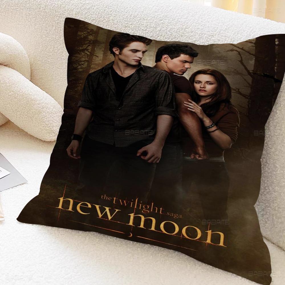 Movie Twilight Personalized Picture Text Home Decorative Pillows Household Gifts 45x45cm