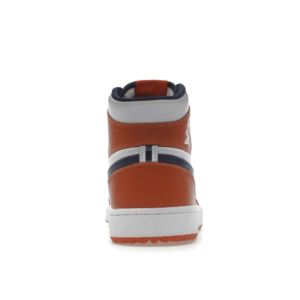 Eastside Golf X Air Jordan 1 High Golf Out the Mud Unisex Sneakers Orange Burnt-Sunrise White DZ4523-800