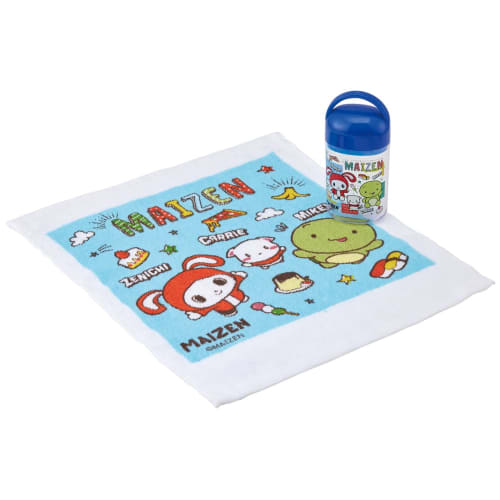

Skater Antibacterial Hand Towel Set with Case, Maizen Sisters 23, Made in Japan, 32 x 30.5 cm, OA5AG-A