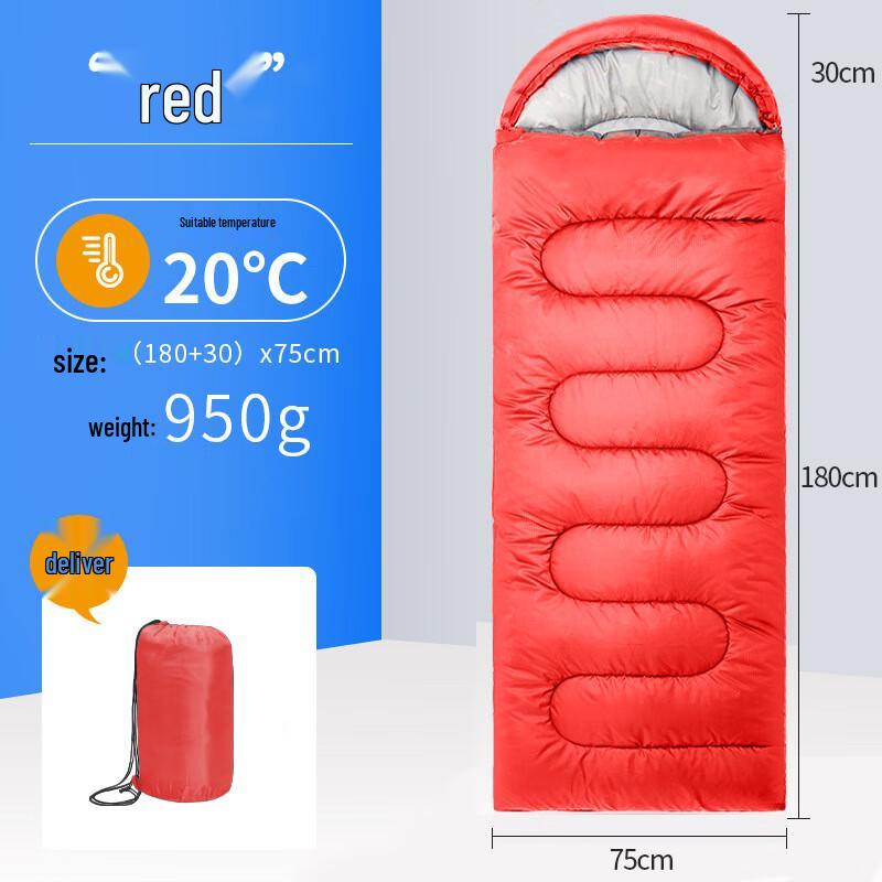 Outdoor Warm Envelope Sleeping Bag
