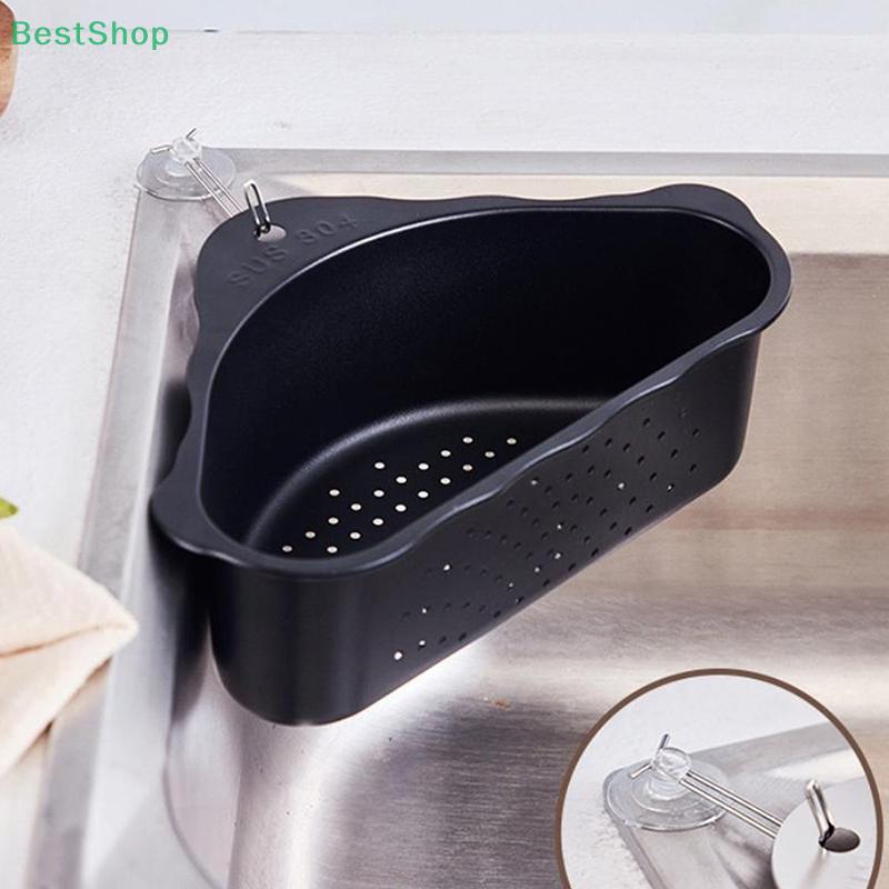 Stainless Steel Kitchen Sink Triangular Drainer Basket, Vegetable Washing Basin Water Filter Storage Rack