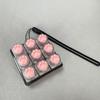 DIY Keyboard Keyboard Clicker Toy Keys Button Clicker Toy Relaxing Finger Keyboard Cap  Adult Toy