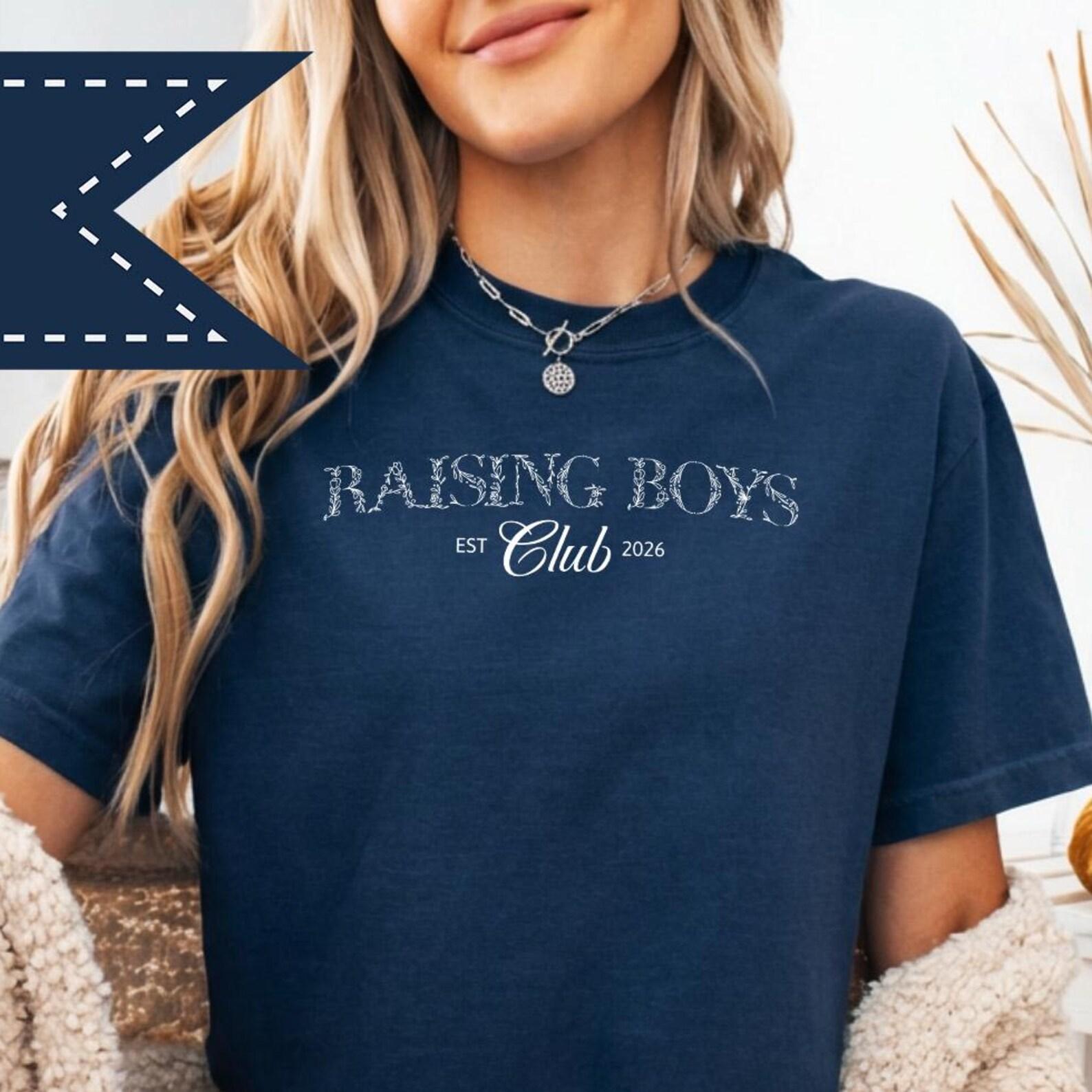 Raising Boys Club Comfort Colors® Mama Tee, Boy Mom Shirt, Mother s Day Gift 2XL