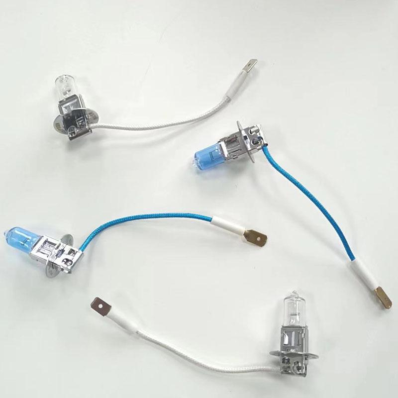 Truck Headlight Bulb 24V H1 H7 H3 H4 Halogen Yellow/White Light for Large Vehicles