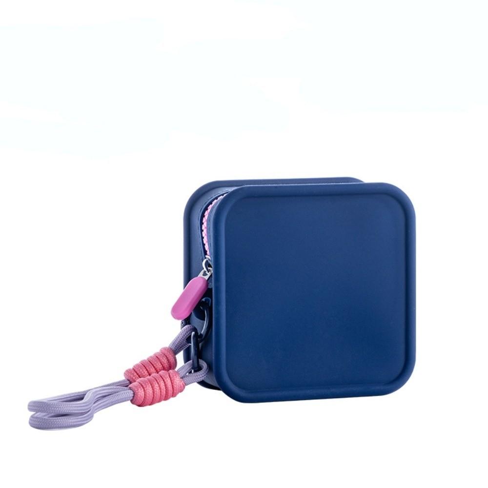 High Quality Portable Storage Bag Waterproof Multifunctional Lipstick Makeup Bag Silicone Earphone Bag Travel