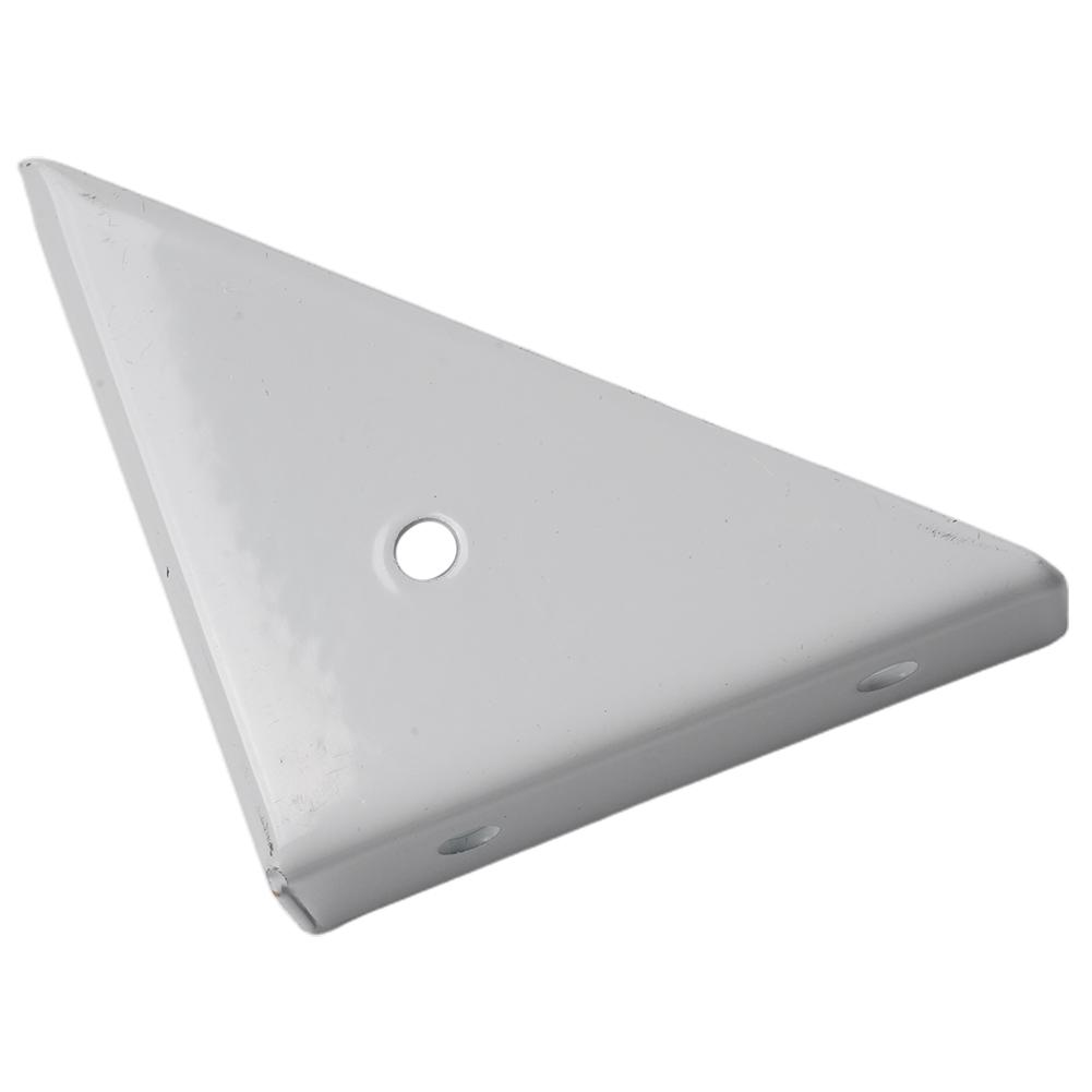 4 Peças Suportes de Canto Conector de Perfil de Alumínio Para Armário Suportes de Canto de Ângulo Suporte de Junção Protetor Branco-Preto