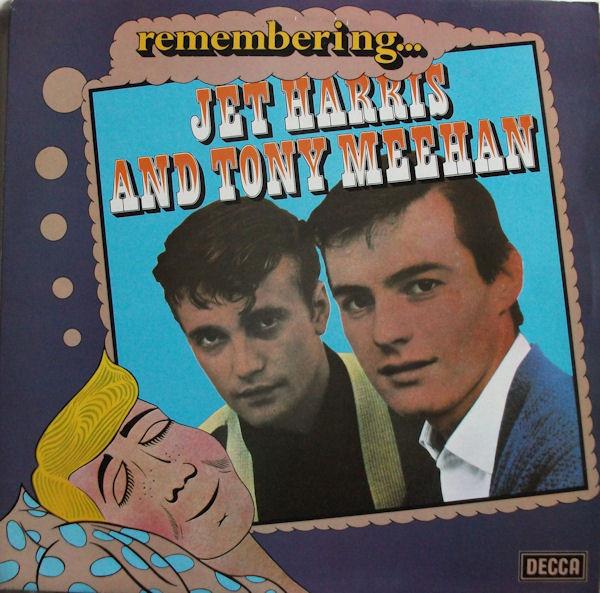 LP Record JET HARRIS & TONY MEEHAN - Remembering... Jet Harris And Tony  REM1 Decca 1976 UK Pop Used