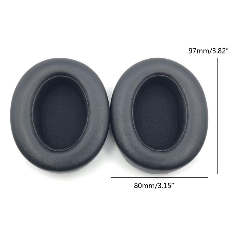 1 Pair Replacement Foam Ear Pads Cushion Cover for  WH-XB910N XB910N Headphone Earmuff Headset Sleeve