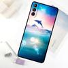 Ozean Delfin Handyhülle Für Samsung Galaxy S25 S24 S23 S22 S21 S20 S26 Ultra S10 Plus S23 FE S25 FE Hülle