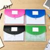 Student File Holder Expandable Document Folder with Label Slot, Layered Design Waterproof PP Envelope, Secure Rope Closure Organizer for Office