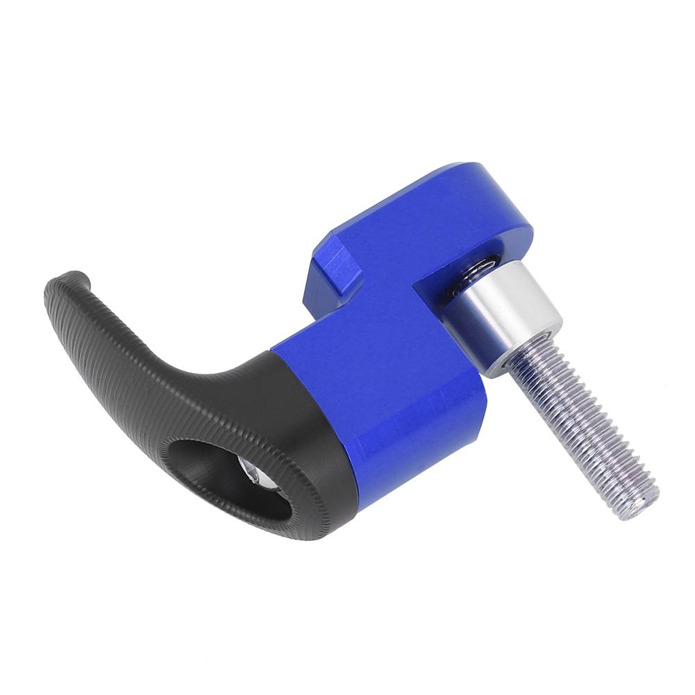 

Aluminum Alloy Motorcycle Helmet Hook Luggage Hanger Fits for Honda PCX125 PCX150 Blue